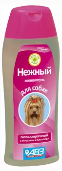 Шампунь для собак АВЗ Нежный 270 мл