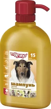 Шампунь для собак Mr Bruno Против Перхоти и зуда с кондиционером №15 350 мл