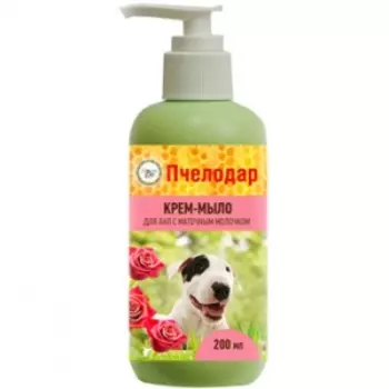 Шампунь для собак Pchelodar Крем-мыло для лап с маточным молочком 250 мл