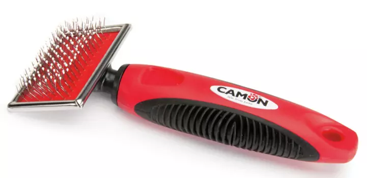 Щётка Camon пуходерка для груминга S 60x40 мм