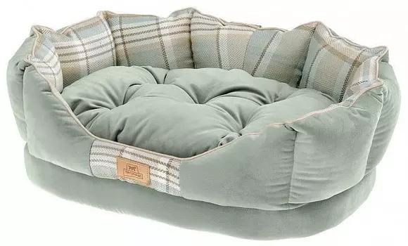 Софа для кошек и собак Ferplast CHARLES 60 с двухсторонней подушкой зеленый 42х56х20 см
