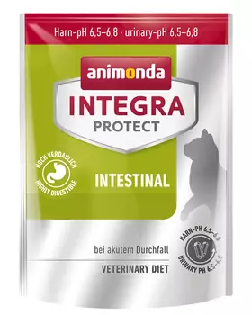 Сухой корм Animonda Integra Protect Intestinal при нарушениях пищеварения диета для кошек 0,3 кг