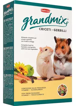 Сухой корм для хомяков Padovan Grandmix Criceti комплексный 1 кг