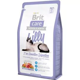 Сухой корм для кошек Brit Care Cat Lilly Sensitive Digestion 0,4 кг