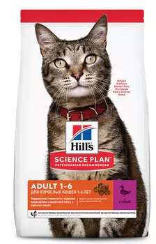 Сухой корм для кошек Hills Science Plan Optimal Care Adult Duck 1,5 кг