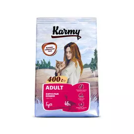 Сухой корм для кошек Karmy с гусем 0,4 кг