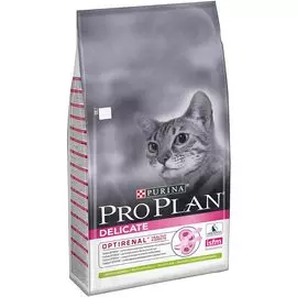 Сухой корм для кошек Purina Pro Plan Delicate Feline Lamb 7 кг