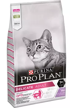 Сухой корм для кошек Purina Pro Plan Delicate Feline Turkey 10 кг