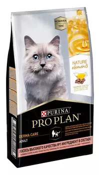 Сухой корм для кошек Purina Pro Plan Nature Elements Adult с лососем 1,4 кг
