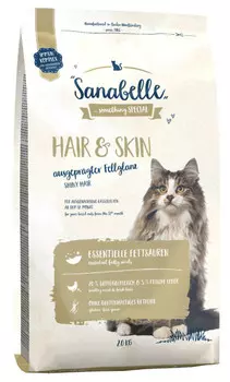 Сухой корм для кошек Sanabelle Hair&amp;Skin 2 кг