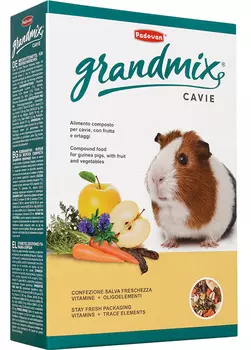 Сухой корм для морских свинок Padovan Grandmix Cavie комплексный 0,85 кг