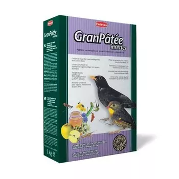 Сухой корм для насекомоядных птиц Padovan Granpatee Insectes комплексный 1 кг