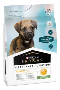 Сухой корм для щенков Purina Pro Plan Acti Protect с ягненком для мелких пород с чувствительным пищеварением 3 кг