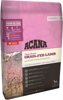 Сухой корм для собак Acana Singles Dog Grass-Fed Lamb 17 кг