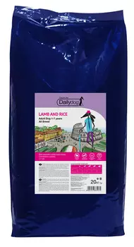 Сухой корм для собак DailyDog Adult с ягненком и рисом 20 кг