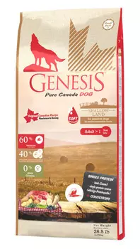 Сухой корм для собак Genesis Pure Canada Shallow Land с ягненком 11,79 кг