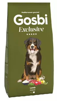 Сухой корм для собак Gosbi Exclusive Lamb Maxi с ягненком для крупных пород 12 кг
