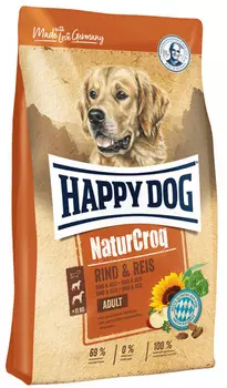 Сухой корм для собак Happy Dog NaturCroq Rind &amp; Rice 15 кг