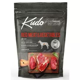 Сухой корм для собак Kudo с говядиной и овощами для мелких пород 3 кг