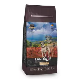 Сухой корм для собак Landor полнорационный беззерновой ягненок с бататом 15 кг