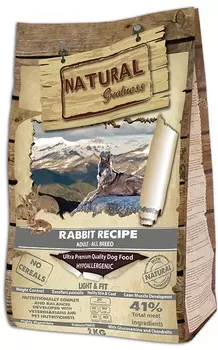 Сухой корм для собак Natural Greatness Rabbit Recipe Light&amp;Fit 2 кг