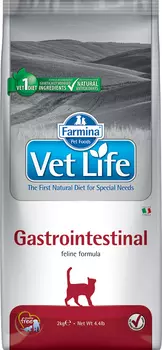 Сухой корм Farmina VET LIFE Feline Gastro-Intestinal диета для кошек 5 кг