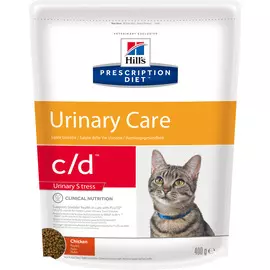 Сухой корм Hills Prescription Diet c/d Urinary Stress Feline диета для кошек 0,4 кг