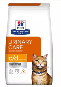 Сухой корм Hills Prescription Diet c/d Feline Multicare with Chicken диета для кошек 1,5 кг