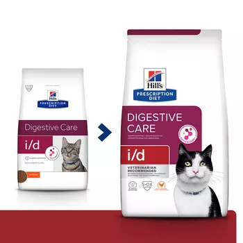 Сухой корм Hills Prescription Diet i/d Feline Gastrointestinal Health диета для кошек 1,5 кг