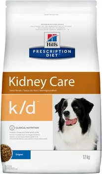 Сухой корм Hills Prescription Diet k/d Canine Renal Health диета для собак 12 кг
