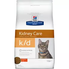 Сухой корм Hills Prescription Diet k/d Feline Kidney Care диета для кошек 1,5 кг