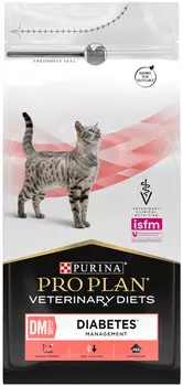 Сухой корм Purina Pro Plan Veterinary Diets Feline DM диета для кошек 1,5 кг