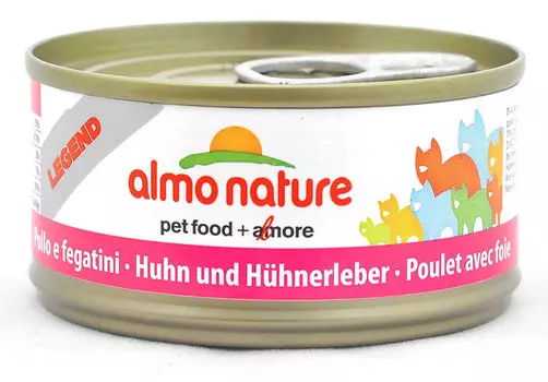 Влажный корм для кошек Almo Nature Legend Adult Cat with Chicken and Liver 0,07 кг