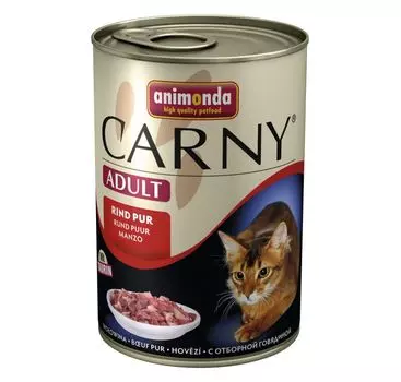 Влажный корм для кошек Animonda Carny Adult Pure Beef 0,4 кг