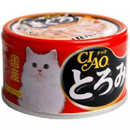 Влажный корм для кошек Inaba Тороми филе курицы , тунца и сурими в бульоне 0,08 кг