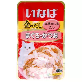 Влажный корм для кошек Inaba Киннодаси микс тунцов в желе 0,06 кг