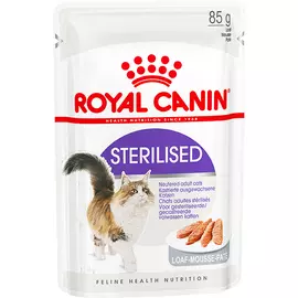 Влажный корм для кошек Royal Canin Sterilised Loaf Beef Pate 0,085 кг