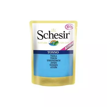 Влажный корм для котят Schesir Nature Tuna Kitten 0,1 кг