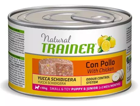 Влажный корм для собак Trainer Natural Small &amp; Toy Puppy &amp; Junior 0,15 кг