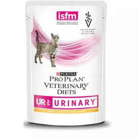 Влажный корм Purina Pro Plan Vet Diet Feline UR пауч с курицей диета для кошек 0,085 кг