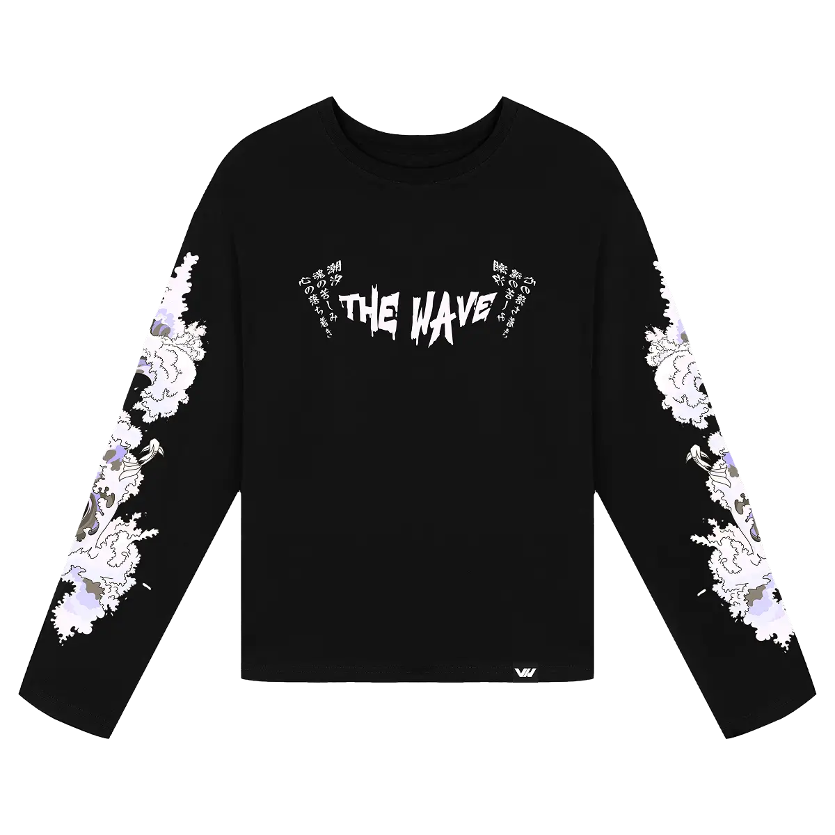 Лонгслив Волны океана