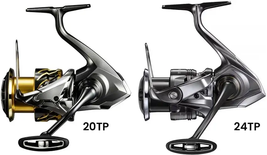 Рыболовная катушка Shimano Twin Power 2024 и Twin Power 2020