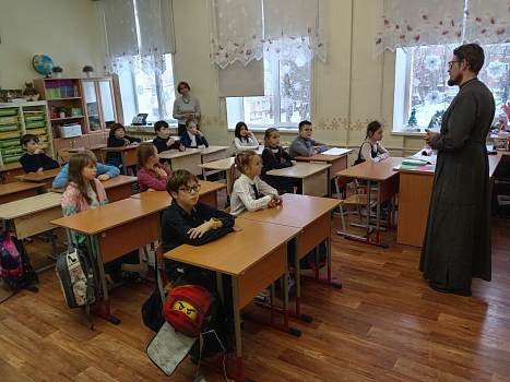 Урок в рамках модуля "Основ православной культуры" , посвященный теме "Рождества Христова"