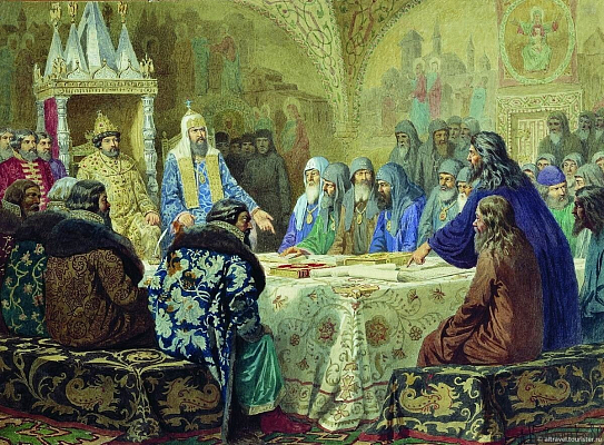 Церковный собор 1654 года, начало реформы патриарха Никона