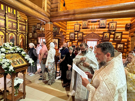 Молебен перед началом летней сессии