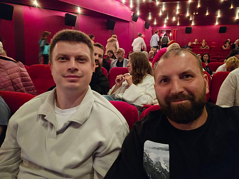 Прихожане храма Всех преподобных отцев Киево-Печерских посетили премьерный показ художественного фильма "МУМИЯ", организованный телеканалом "СПАС".