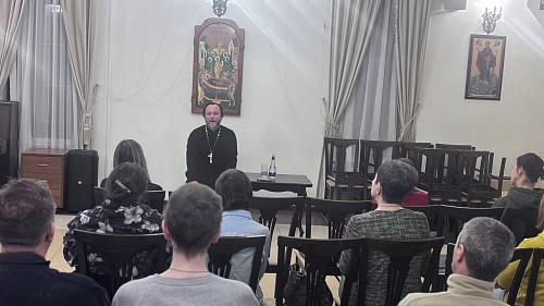 Встреча с иеромонахом Симеоном (Мазаевым) посвященная разбору восьмой заповеди Декалога