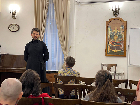 Встреча с диаконом Ярославом Калининым на тему «Любомудрие древних».
