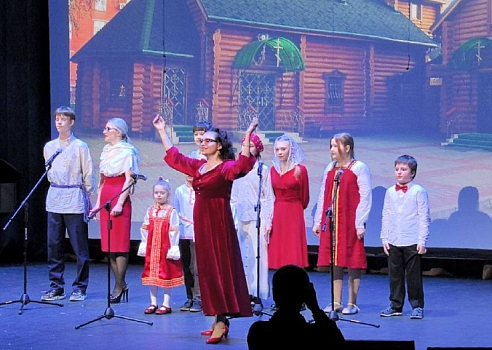 Пасхальный фестиваль "Пасха - День Победы" воскресных школ Юго-Западного викариатства. 