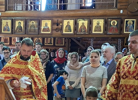 Молебен перед летней экзаменационнойсессией  